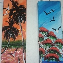 Florida Landscape By  D. Tynes Gibson 