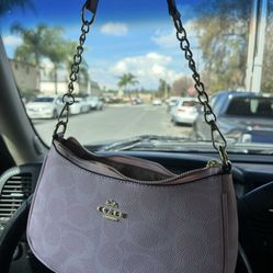 Pink Coach Purse