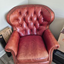Real Leather Chair