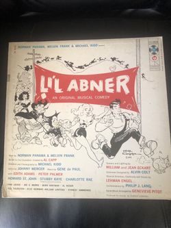 Lil Abner and original musical comedy