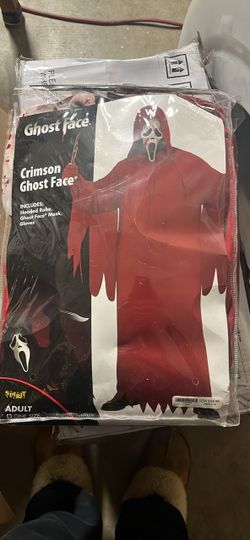 Crimson Ghost Face Adult Halloween Costume