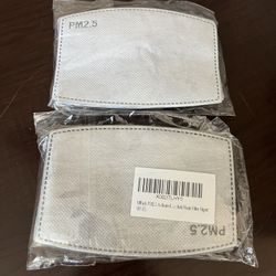 Anti Haze Filter Paper For Masks/ Filter Insert 2- 10 Packs
