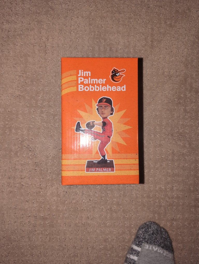 Jim Palmer Bobblehead. New In Box.
