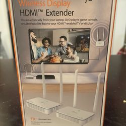 Wireless HDMI display extender 