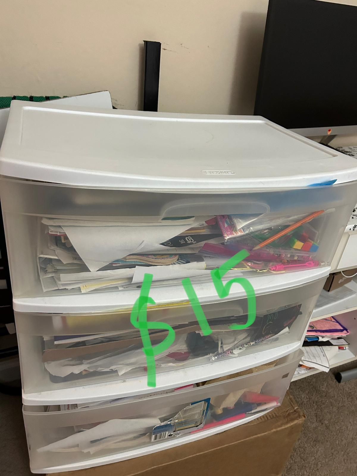 Sterilite 3-Drawer Storage Unit-BIG