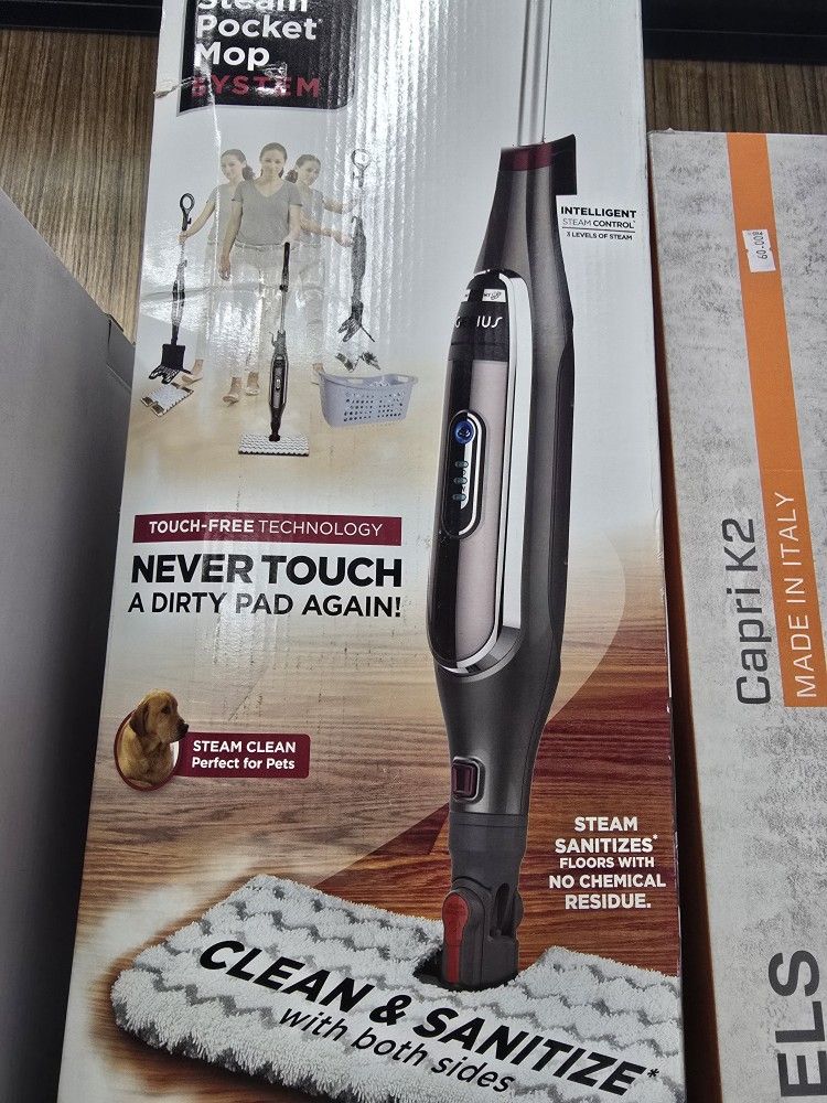 Shark® Genius™ Steam Pocket® Hard Floor Mop System, S6002
