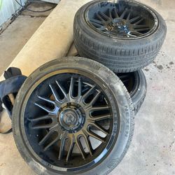 Wheels 20” With Tires 