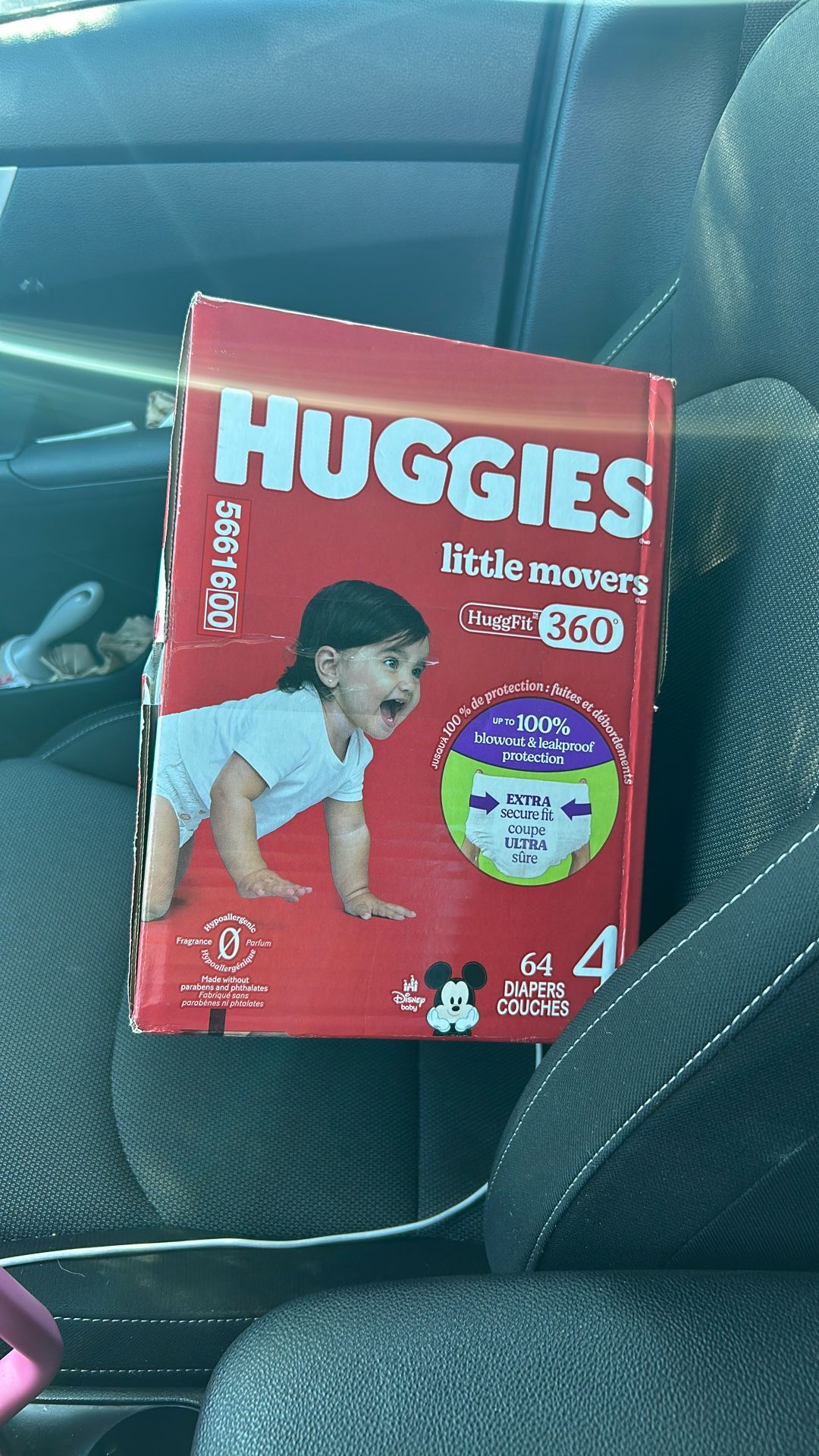 Huggies Movers Size 4 66 Pack Brand New