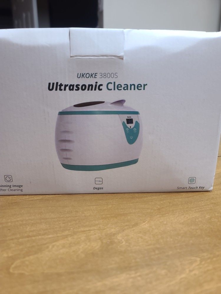 Ultrasonic Cleaner(Ukoke 3800S)jewerly Cleaner 