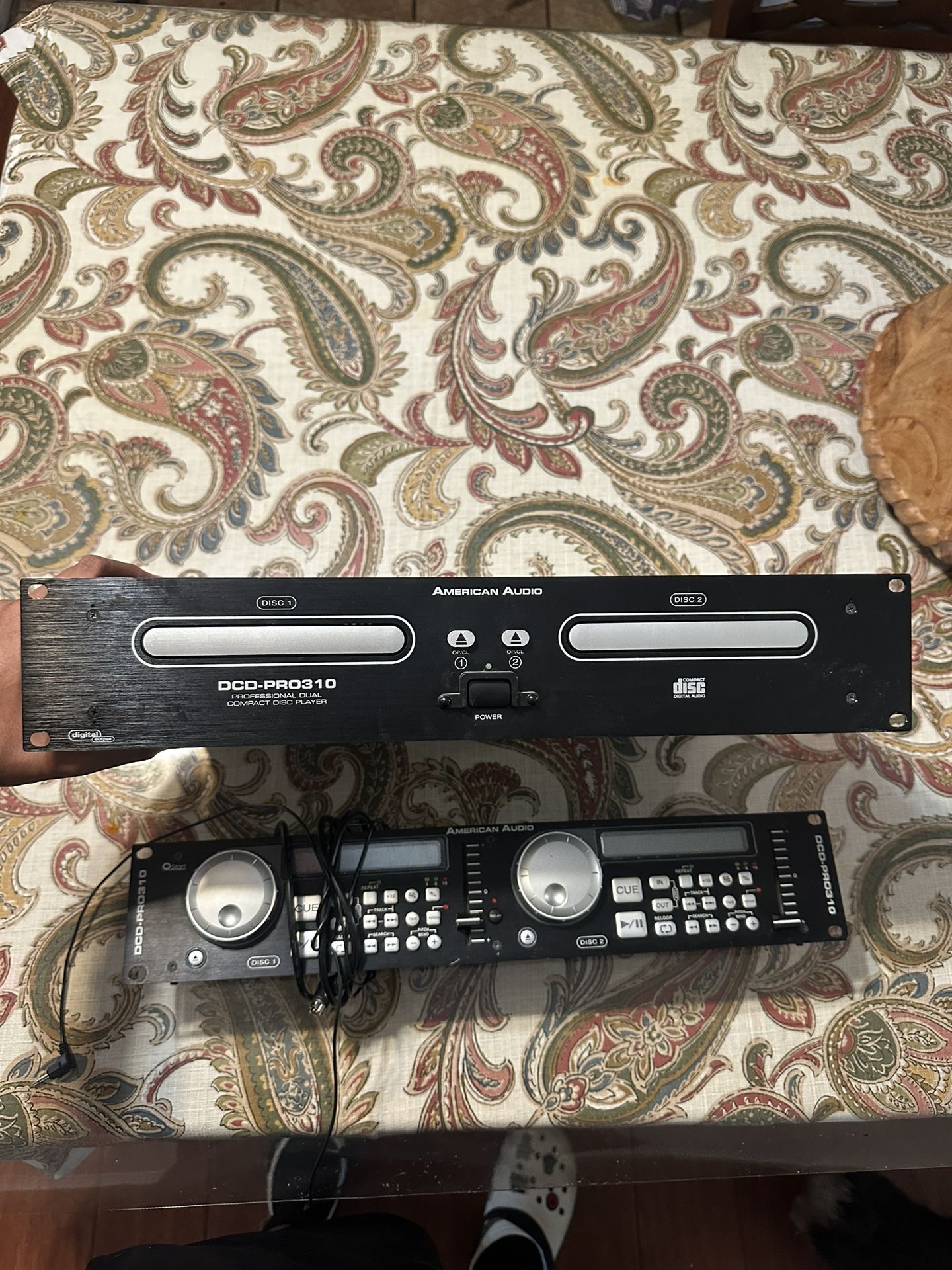 American Audio 2 Cd Player Dj Equipment