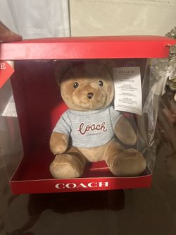 Coach Bear,Lindo Osito De Coach 