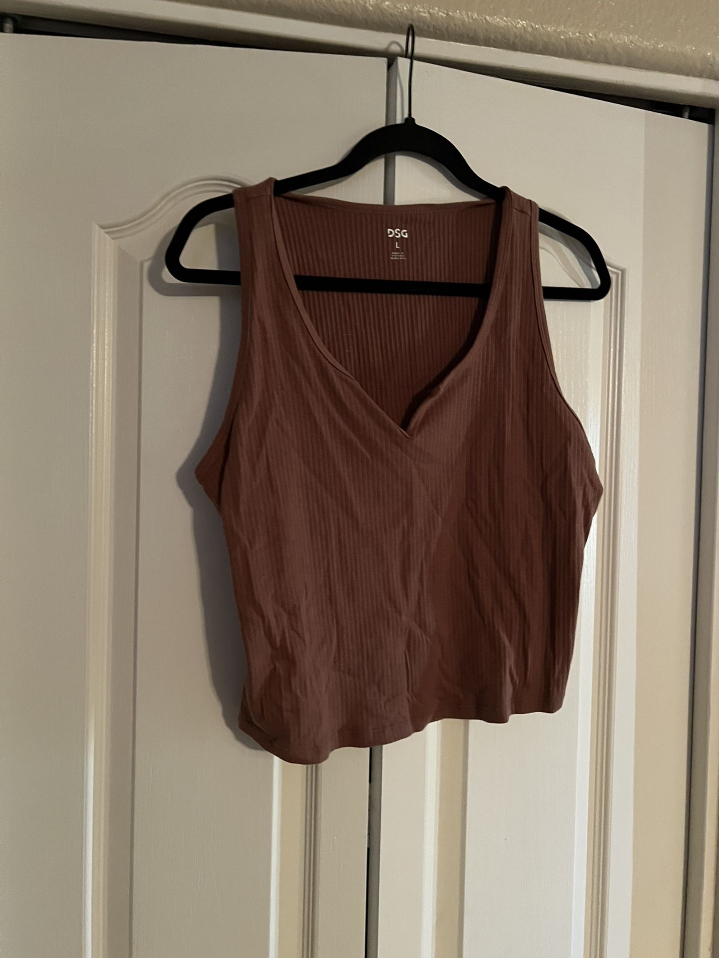 Brown Tank Top