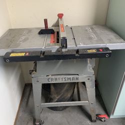 Craftsman Table Saw