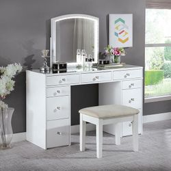 New Vanity & Mirror & Bench 