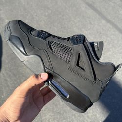Black Cat Jordan 4 Size 13 