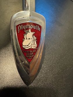 Vintage Plymouth hood ornament