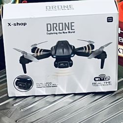 Brand new Drone with REAL WIFI TRANSMISSION Camera 1080P HD, FPV Drones with 2 Batteries,