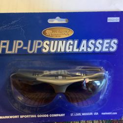 Baseball Flip Up Sunglasses brand new Markwort Brand New 