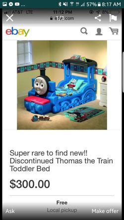 Thomas the train bed