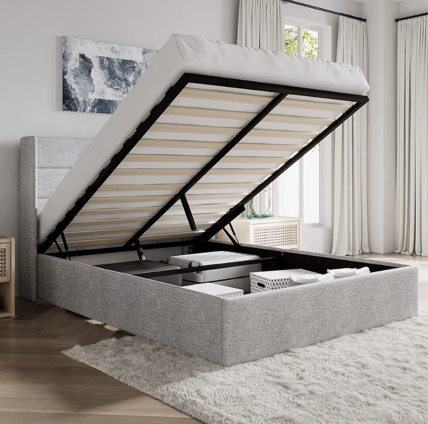 Storage Bed Frame Full