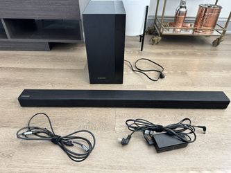 Samsung Sound Bar And Subwoofer