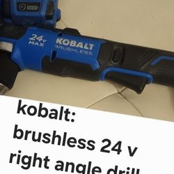 Kobalt RIGHT ANGLE 24V DRILL 