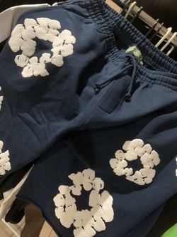 2XXL Demin Tear Sweatpants