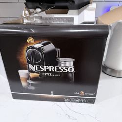 Nespresso CitiZ Coffee and Espresso Machine with Milk Frother