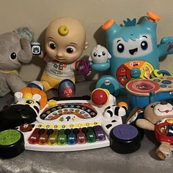 Vtech, Fisher Price, Baby Genius Toddler Toy Lot