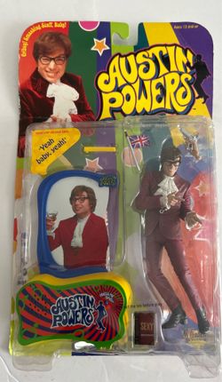 Austin Powers "Yeah Baby, Yeah!" Voice Chip Action Figure