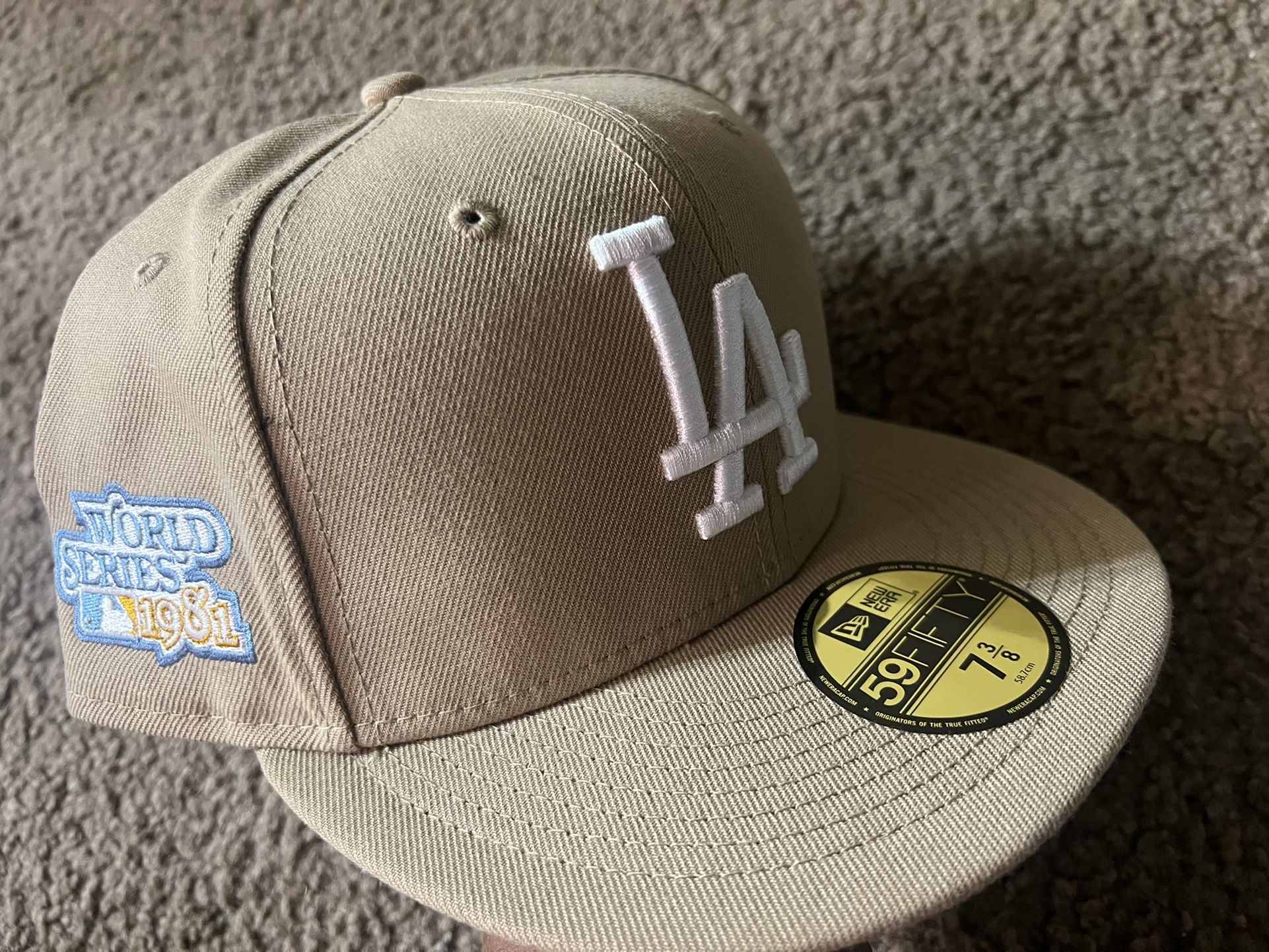 7 3/8 Fitted Cap LA Dodgers 