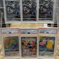 Pokemon PSA Slabs