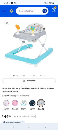 Smart Steps by Baby Trend Activity Baby & Toddler Walker $35