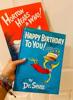 Dr. Seuss 2 Book Bundle - Happy Birthday To You! & Horton Hears A Who!