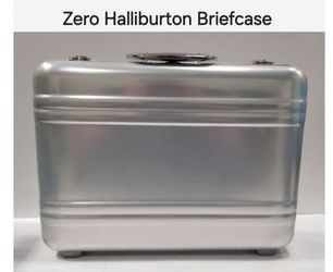 Zero Halliburton Briefcase $320.00 Open Box