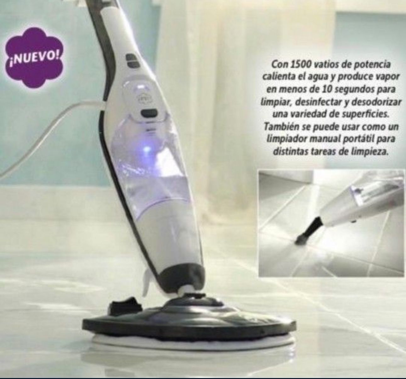 Limpiador De Vapor Multiusos