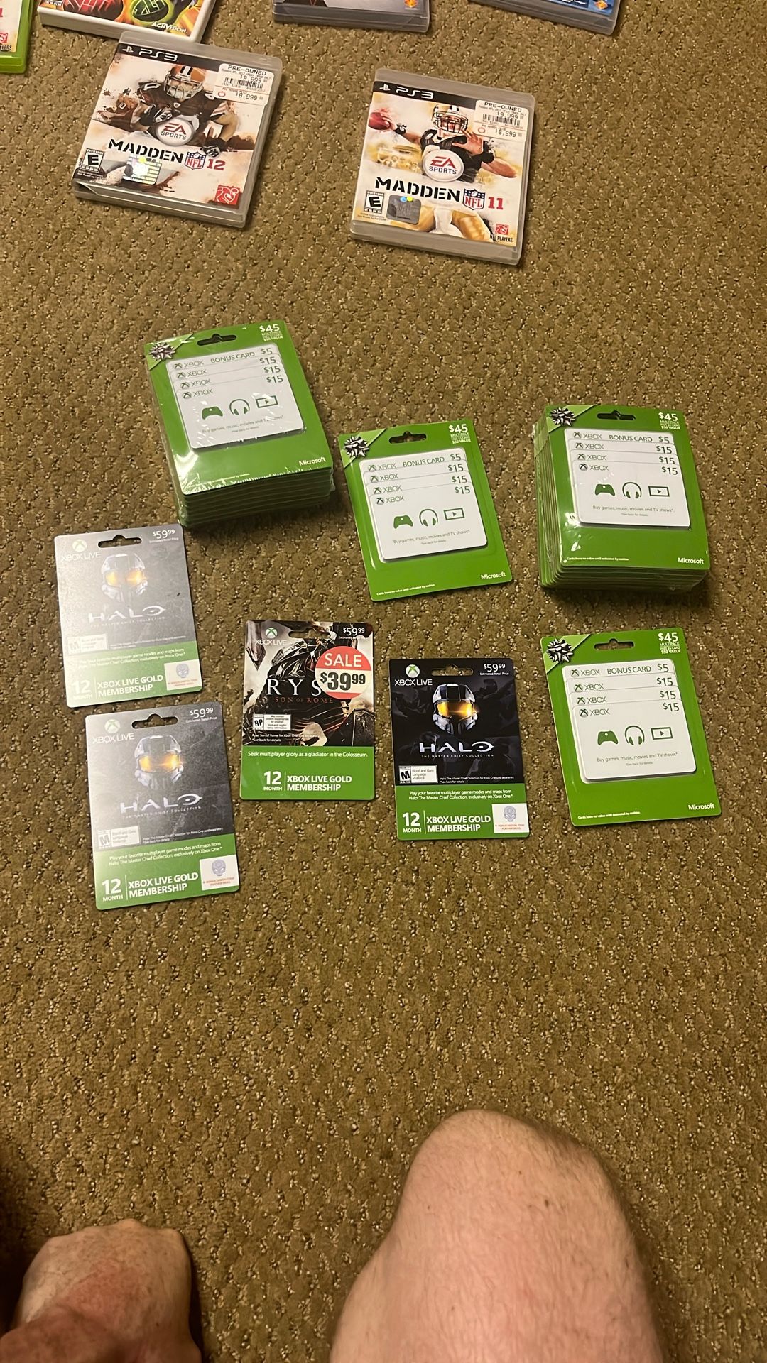 Xbox Gift Cards
