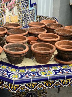 Clay small pot