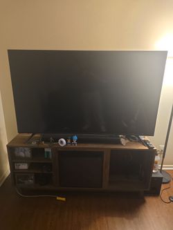 LG 60inch tv with stand and heater