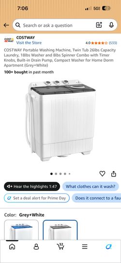 Portable Washer Machine