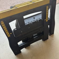Pair of Adjustable Sawhorses 