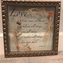 Love 1 Corinthians Wall Art