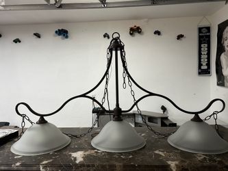Pool Table Light Chandelier  