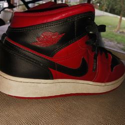 Air Jordan 1 Reverse Breds In 6.5 Y.
