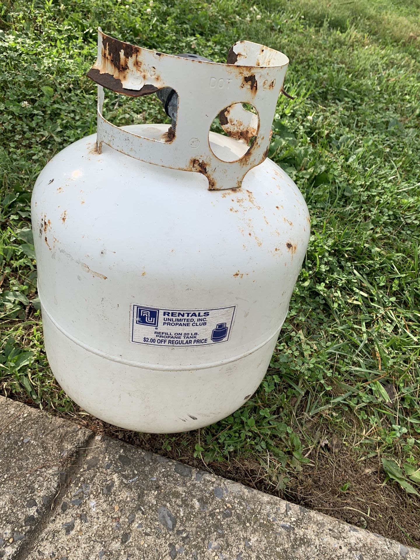 Propane tank