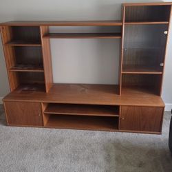 Danish Teak Entertainment Center
