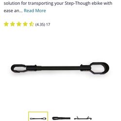 Hitch Rack Adapter For Step-Through Bikes
