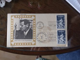 1st day Issue Babe Ruth July 6, 1983