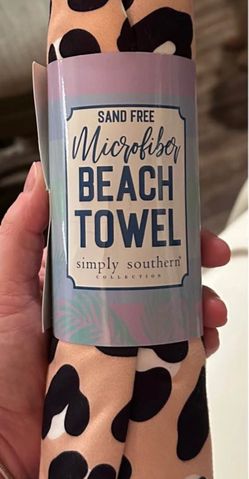 Simply Southern Sand Free Microfiber Beach Towel