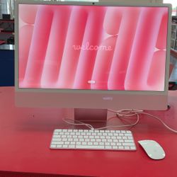 Pink iMac 